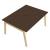 Nova Wood Rectangular Melamine D47.2