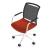 Diva Task/Meeting Chair w/Polished Aluminium Base & Castors