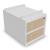 Nova Fixed Pedestal w/2 Drawers & Central Locking