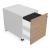 Nova Mobile Pedestal w/Silent Closing Mechanism, 3 Drawers & Central Locking