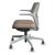 OFY Low-Back Task Office Chair w/Non-Adjustable Armrests, Grey Frame