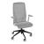 D-Chair Task Office Chair w/Grey Frame & Black Base