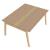Nova Wood Rectangular Melamine D47.2