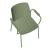Polytone L Set of Conference Chairs w/Plastic Shell & Powder-Coated Steel 4-Leg Frame w/Armrests on Glides