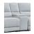 Hailey Leather/PVC Reclining Modular Loveseat