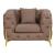 Contempo Buckle Fabric Chair