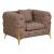 Contempo Buckle Fabric Chair