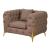 Contempo Buckle Fabric Chair