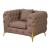 Contempo Buckle Fabric Living Room Set