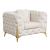 Contempo Buckle Fabric Chair