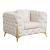 Contempo Buckle Fabric Living Room Set