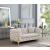 Contempo Buckle Fabric Loveseat