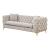 Contempo Buckle Fabric Living Room Set