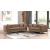 Contempo Buckle Fabric Living Room Set
