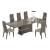 WRS Copenhagen Dining Room Set (Table + 6 Chairs)