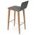 Corona Wood Full Upholstery Bar Stool