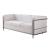 Cour Italian Leather Living Room Set