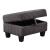 Cozy Velvet Sectional Sofa with Ottoman