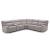 Cozy 6Pc Motion Microfiber Sectional