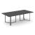 Plana Meeting Table for 8 Persons w/Grommet & Box for Power Socket