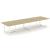 Plana Meeting Table for 14 Persons w/2 Grommets & Boxes for Power Socket