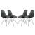 Cresco Plastic Side Chair (Set of 4)