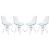 Cresco Plastic Side Chair (Set of 4)