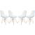 Cresco Plastic Side Chair (Set of 4)
