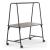 Round High Multipurpose Table w/Castors