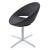 Crescent 4 Star Swivel Dining Chair