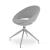 Crescent Spider Swivel Dining Chair