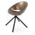Crescent Stick Swivel Dining Chair