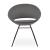 Crescent Wire Dining Chair