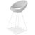 Crescent Wire Bar Stool