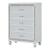 Crystal Acrylic/Wood Regular Bedroom Set
