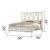 Crystal Bed with Acrylic Headboard & LED Lighting