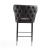 Holguin 37-inch Leatherette/Wood Counter Stool w/Tufted Back Buttons