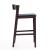 Klismos 36.75-inch Leatherette/Beech Wood Counter Stool