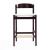 Klismos 36.75-inch Leatherette/Beech Wood Counter Stool