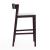 Klismos 36.75-inch Leatherette/Beech Wood Counter Stool