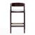 Klismos 36.75-inch Leatherette/Beech Wood Counter Stool