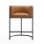 Cosmopolitan 33.8-inch Leatherette/Metal Counter Stool