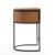 Cosmopolitan 33.8-inch Leatherette/Metal Counter Stool