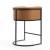 Cosmopolitan 33.8-inch Leatherette/Metal Counter Stool