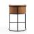 Cosmopolitan 33.8-inch Leatherette/Metal Counter Stool