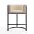 Cosmopolitan 33.8-inch Leatherette/Metal Counter Stool
