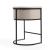 Cosmopolitan 33.8-inch Leatherette/Metal Counter Stool