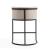 Cosmopolitan 33.8-inch Leatherette/Metal Counter Stool