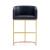 Louvre 36-inch Leatherette/Stainless Steel Counter Stool