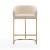 Louvre 36-inch Leatherette/Stainless Steel Counter Stool